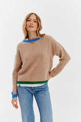 Frozen Rainbow wool sweater
